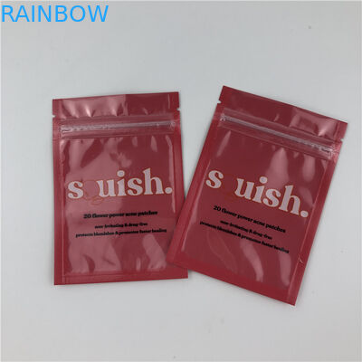 120mic MOPP Gravure Mylar Zipper Bag 0.7c Al พร้อมหน้าต่างด้านหน้าที่ชัดเจน