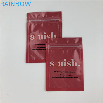 120mic MOPP Gravure Mylar Zipper Bag 0.7c Al พร้อมหน้าต่างด้านหน้าที่ชัดเจน