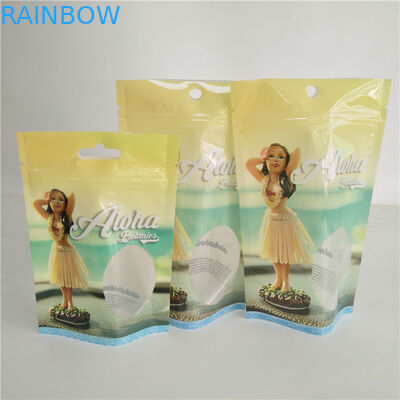 กำหนดเองพิมพ์ฟอยล์เศษไม้น้ำมันกัญชา Mylar Weeds Vape ปากกาแพ็ค Gummies ถุงขนม CBD แคปซูลบรรจุภัณฑ์ Bag