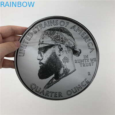 Soft Touch พลาสติก 3.5g แพ็คถุง Mylar Die Cut กระเป๋าไม่สม่ำเสมอพร้อม Ziplock ทรงกลม 7g ถุงคุกกี้