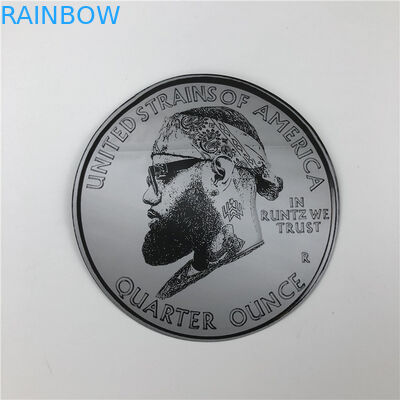 Soft Touch พลาสติก 3.5g แพ็คถุง Mylar Die Cut กระเป๋าไม่สม่ำเสมอพร้อม Ziplock ทรงกลม 7g ถุงคุกกี้