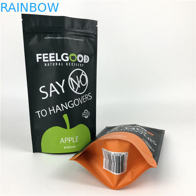 ที่กำหนดเองขายส่งที่กำหนดเองยืนขึ้นกระเป๋าชิปเครื่องเทศขนมขบเคี้ยวถั่วซิปบรรจุ Mylar ถุงพลาสติก