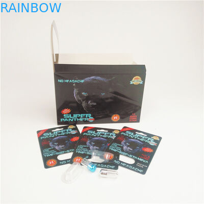 Rhino 7 Platinum 3D Pill กล่องบรรจุบัตร Blister Mamba Pather