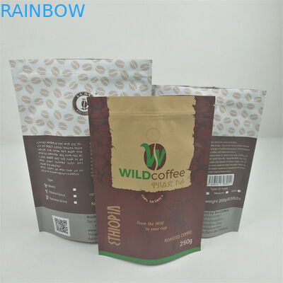 VMPET Doypack ถุงพลาสติกบรรจุภัณฑ์กันกลิ่น Pantone CMYK 120 Microns