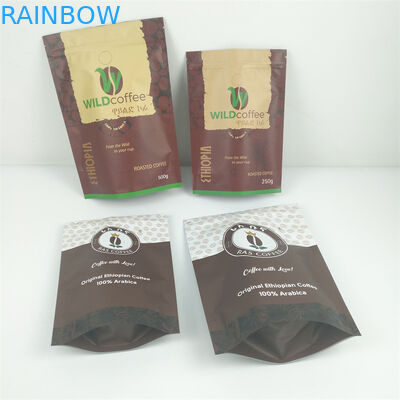 CMYK Pantone Resealable Zipper Pouch กลิ่น Proof รีไซเคิล PVC CPE MOPP