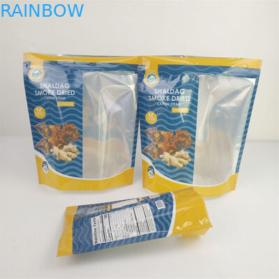 CMYK Pantone Resealable Zipper Pouch กลิ่น Proof รีไซเคิล PVC CPE MOPP