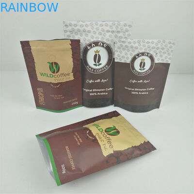 Matt VMPET กระเป๋าซิปกันกลิ่น CMYK Pantone 240 Microns