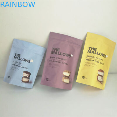 Matt VMPET กระเป๋าซิปกันกลิ่น CMYK Pantone 240 Microns