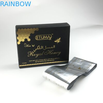 Custom VIP Honey 10g Sachet Black Horse Honey บรรจุภัณฑ์ถุง 12g 15ml 20grams อาหารเสริมเพื่อสุขภาพบรรจุภัณฑ์ Sachet