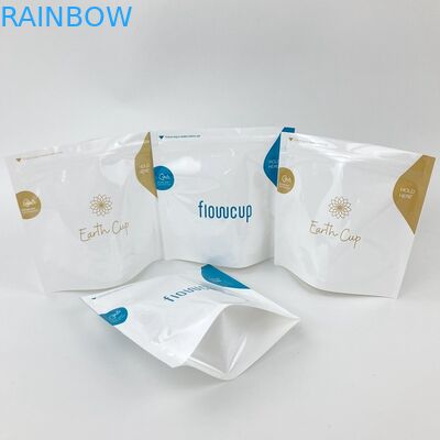 เครื่องนึ่งฆ่าเชื้อด้วยไมโครเวฟ Mylar Snack Bag 150 ไมครอนสำหรับถ้วยประจำเดือน