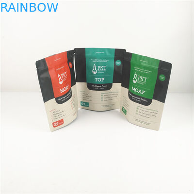 CMYK OPP AL Liquid Stand Up Pouch กระเป๋าใส่ของเหลว MOPP Smell Proof