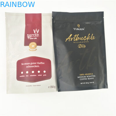 CMYK MOPP ถุงซิปปิดผนึกความชื้นกระดาษคราฟท์ OPP AL