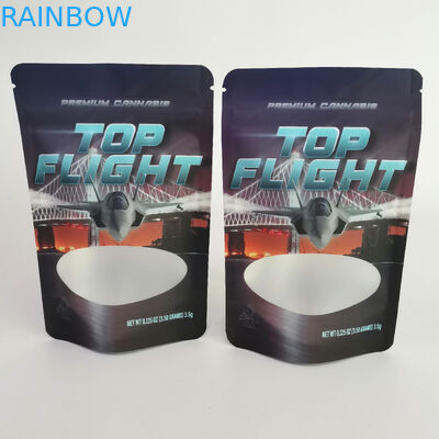 บรรจุภัณฑ์ธูปสมุนไพรลามิเนต Gusset พลาสติกปิดผนึกด้วยความร้อน Runtz