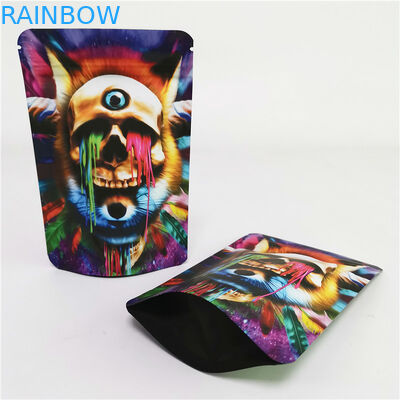 บรรจุภัณฑ์ธูปสมุนไพรลามิเนต Gusset พลาสติกปิดผนึกด้วยความร้อน Runtz