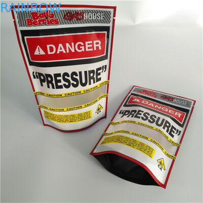 Edibles Matte Mylar ถุงอลูมิเนียมกันกลิ่น Runtz 7g 35g CMYK Gravure