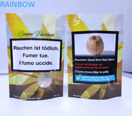ถุงอาหาร Runtz Mylar Ziplock บรรจุภัณฑ์ที่บริโภคได้ Uv Spot MOPP CMYK Gravure
