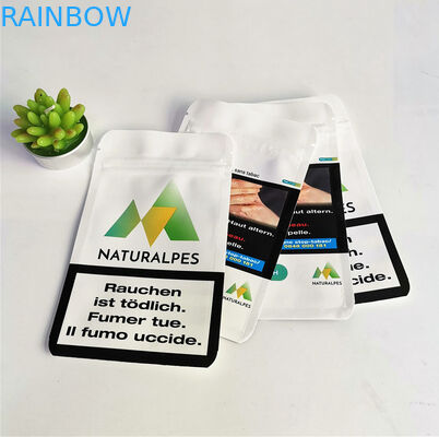 ถุงอาหาร Runtz Mylar Ziplock บรรจุภัณฑ์ที่บริโภคได้ Uv Spot MOPP CMYK Gravure
