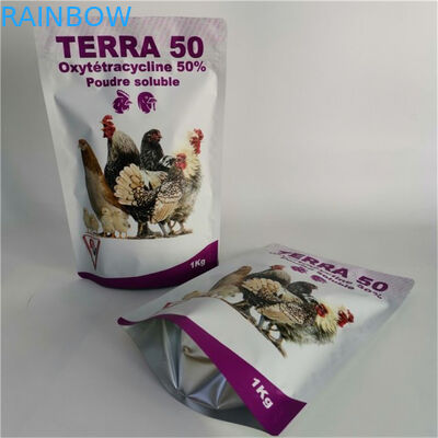 240mic Pantone Pet Food Pouch MOPP VMPET Mylar ฟีดถุงบรรจุ