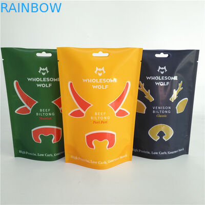 VMPET Gravure Mylar ถุงพลาสติก 110 ไมครอน Heat Seal CMYK