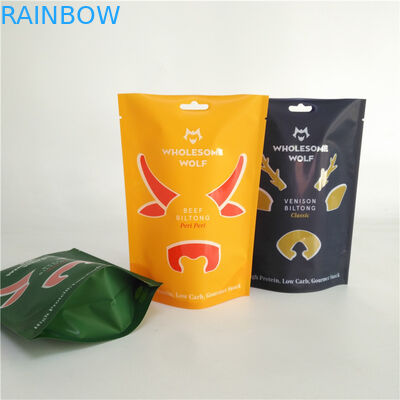 VMPET Gravure Mylar ถุงพลาสติก 110 ไมครอน Heat Seal CMYK