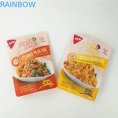 ถุงพลาสติกลามิเนตแบบผนึกได้ 240mic CMYK VMPET กราเวียร์ที่ย่อยสลายได้ทางชีวภาพ MOPP