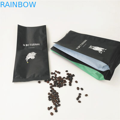 CMYK OPP ถุงอลูมิเนียมฟอยล์ขนมขบเคี้ยวถั่วกาแฟ MOPP PE Pa 1.5c