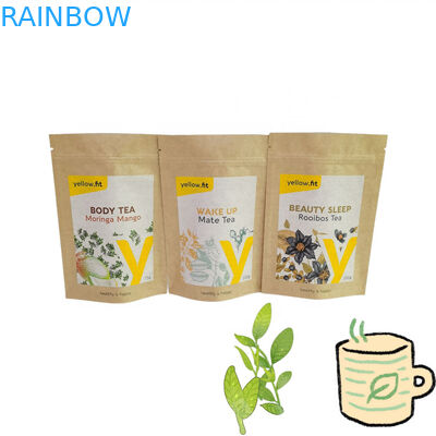 MOPP CMYK ถุง Ziplock แบบผนึก 200mic VMPET พลาสติก PVC CPE