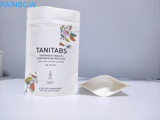 MOPP CMYK ถุง Ziplock แบบผนึก 200mic VMPET พลาสติก PVC CPE