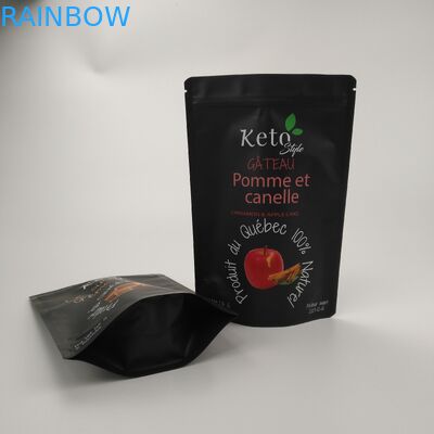 CMYK VMPET กระเป๋าซิปพลาสติกปิดผนึกด้วยตนเอง 110 ไมครอน AL CPP กระเป๋า Mylar กินได้