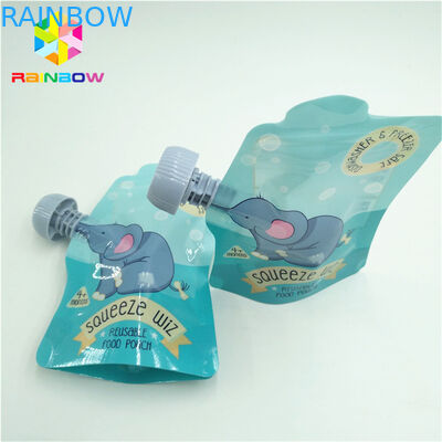 1.2C VMPET พลาสติก Stand Up Pouch 200mic MOPP CMYK Doypack พร้อมซิป