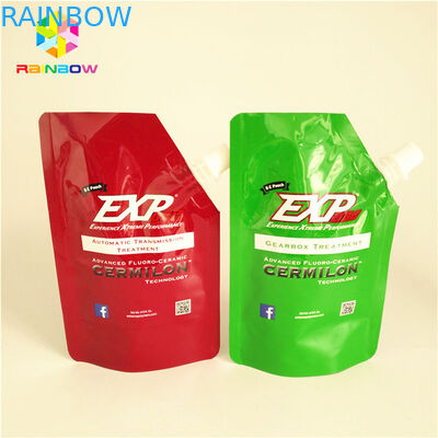 ถุงพลาสติกก้นแบนขนาด 110 มม. 1.5C Gravnre พิมพ์ลามิเนตถุงพลาสติก