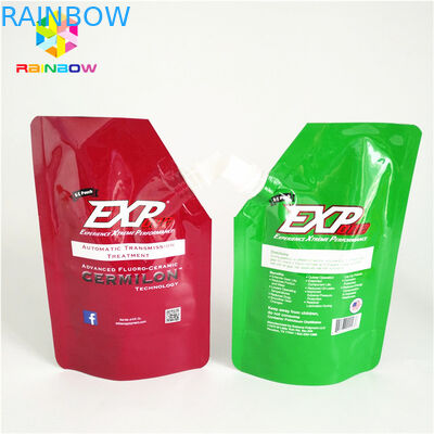 ถุงพลาสติกก้นแบนขนาด 110 มม. 1.5C Gravnre พิมพ์ลามิเนตถุงพลาสติก