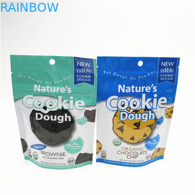 1.2C CMYK ถุงบรรจุภัณฑ์ขนมขบเคี้ยวกราเวียร์ผนึกด้วยซิป