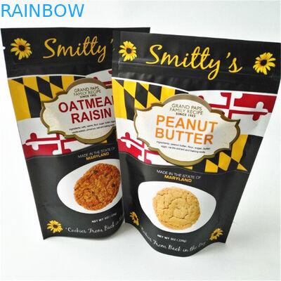 Snake Doypack Food Stand Up Pouches ถุงซิปพลาสติก CMYK MOPP 12C