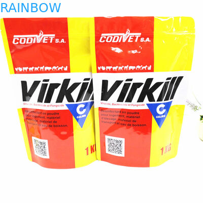 CMYK MOPP ถุงกันกลิ่นพลาสติก Popcorn Stand Up 110mic