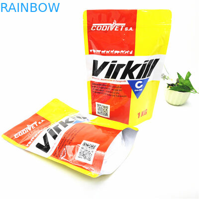 CMYK MOPP ถุงกันกลิ่นพลาสติก Popcorn Stand Up 110mic