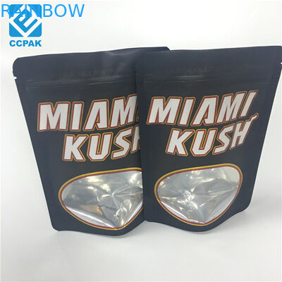 Soft Touch Mylar Ziplock กระเป๋า Die Cut คุกกี้รูปร่างผิดปกติ Mylar กระเป๋า