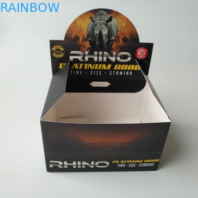 กล่องกระดาษพิมพ์แรดแบบกำหนดเองสำหรับ Rhino 69 Blister Card