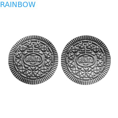 คุกกี้ทรงกลม Mylar ถุงฟอยล์อลูมิเนียมผนึกกินได้ 3.5g Die Cut