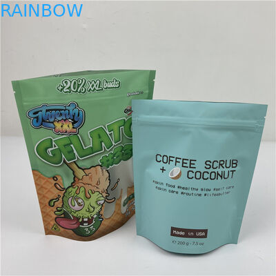 CMYK สี Matt Smell Proof ถุงพลาสติก 3.5g Candy Edibles ถุงบรรจุภัณฑ์