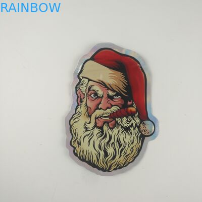 Gummies Jelly Cannabis ถุงพลาสติกบรรจุภัณฑ์ Die Cut ถุงซิปแบบกำหนดเอง 3.5g