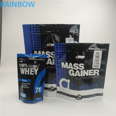 ถุงพลาสติกกัญชาบรรจุภัณฑ์อาหารยืนขึ้นถุงซิป