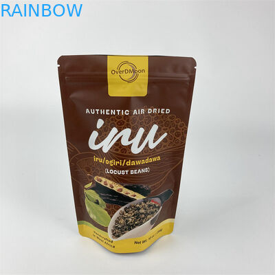 บรรจุภัณฑ์พลาสติก THC ยืนขึ้น Doypack Ziplock บรรจุถุง