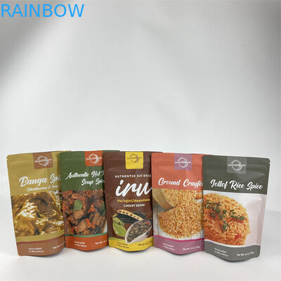 บรรจุภัณฑ์พลาสติก THC ยืนขึ้น Doypack Ziplock บรรจุถุง