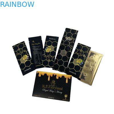 บรรจุภัณฑ์ถุงพลาสติกน้ำผึ้งน้ำผึ้งน้ำผึ้งธรรมชาติ 100%