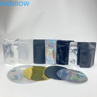 4 X 6 Mylar Custom Shape Stand Up Pouch พร้อมซิปเด็ก