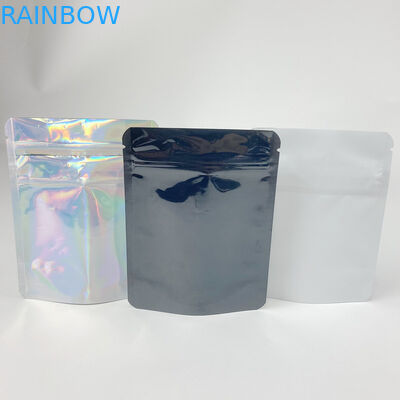 4 X 6 Mylar Custom Shape Stand Up Pouch พร้อมซิปเด็ก