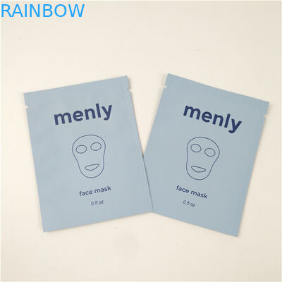 บรรจุภัณฑ์เครื่องสำอางกระดาษคราฟท์ขนาดเล็กพร้อมซิปเปล่าฟอยล์ชากาแฟซองยา