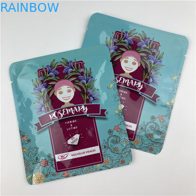 บรรจุภัณฑ์เครื่องสำอางกระดาษคราฟท์ขนาดเล็กพร้อมซิปเปล่าฟอยล์ชากาแฟซองยา