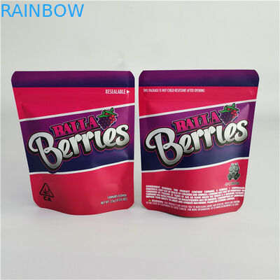 พลาสติก ชา กาแฟ ขนมขบเคี้ยว บรรจุ ถุง Ziplock ผนึก กระเป๋าแบบกำหนดเอง ลามิเนต Runtz